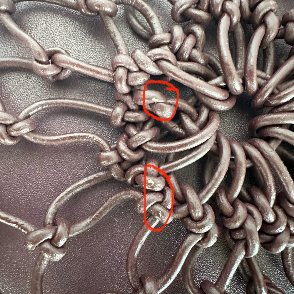 J.Crew Sedona Basket Bag in Leather in Port Wine | NWT - Picture 12 of 16